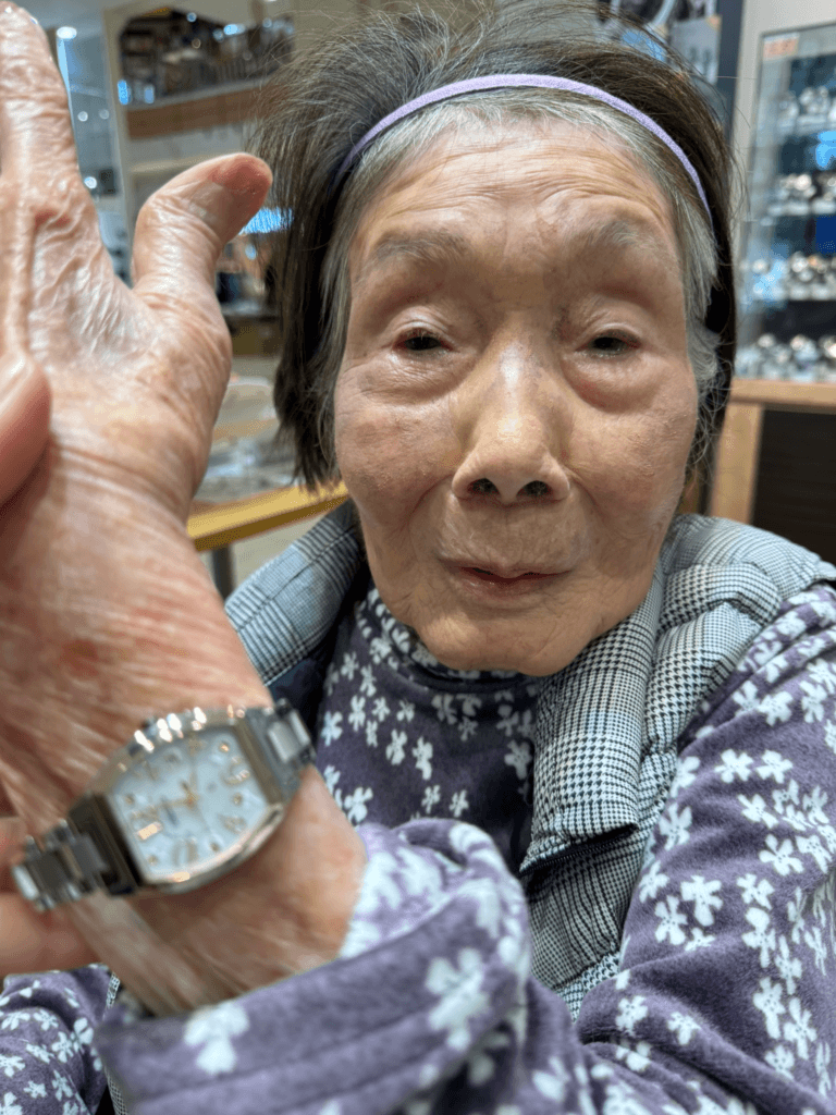 さすがMさんとってもお似合いの腕時計を購入されていた